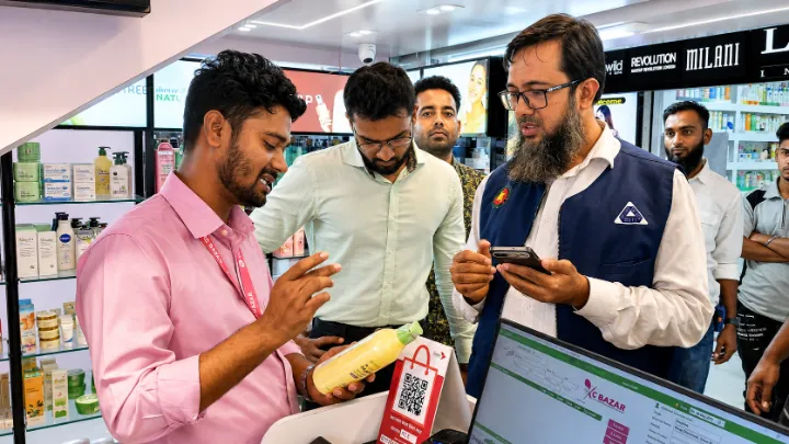 রাজশাহীতে অনুমোদনহীন কসমেটিকস বিক্রি করায় ০২টি প্রতিষ্ঠানকে জরিমানা